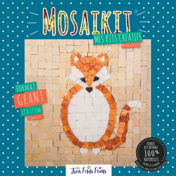 MOSAIKIT GEANT - FOX FACE